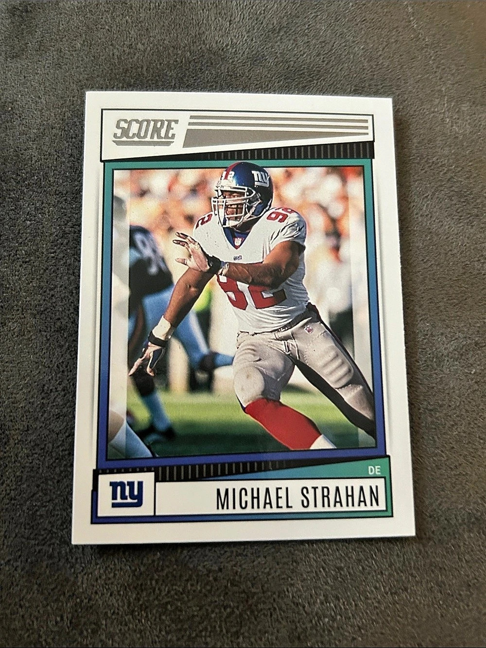 Score Michael Strahan 2022 NFL Football Card No. 239